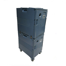 LLDPE Insulated Thermal 180L Food Transport Carts for Restaurant
