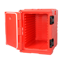 Rotomolding Colorful Plastic Catering Hotel Food Pan Carrier Food Warmer Insulated Food Transport Cart