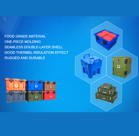 Insulated Food Pan Carrier Carts