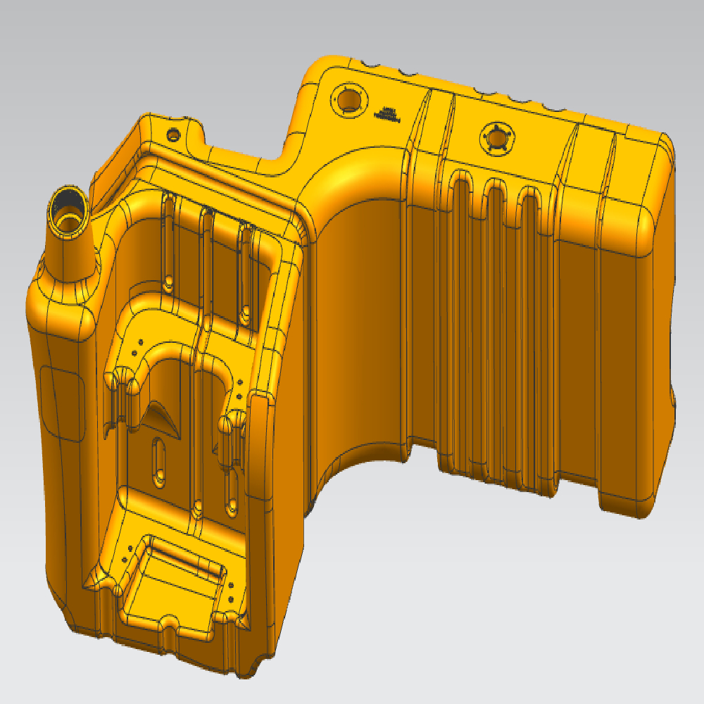  The new rotomolding insualted mold with high quality mold/ tooling manufactured with the parts and components for insulated box