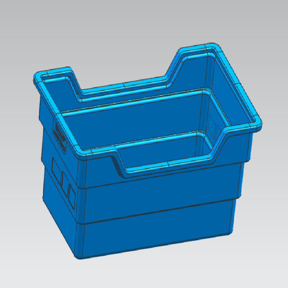 the mould for pe polyethylene plastic material food warmer insulation box for rolling molding