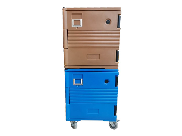 Double-compartment Large Food Transport Carts for Restaurant School Hotel