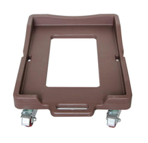 automatic food trolley with insulated box on wheels for insulation transportation