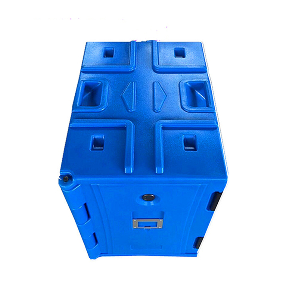 Economical Friendly Insulated Food Carrier With Stainless Steel Food Pan Food Transport Carts For Hotel