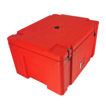 180L LLDPE Food Warmer Red for Delivery Fruit Or Food 